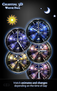 Celestial 3D Watch Face syot layar 4