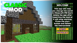Classic Minecraft Mod for MCPE 截图 6