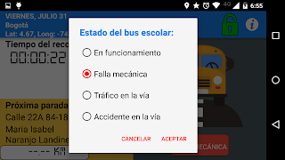 Bus esCool - Conductor imagem de tela 2