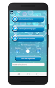 Bubble Keyboard Theme screenshot 1