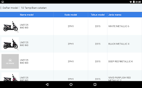 YAMAHA PartsCatalogue IDN captura de pantalla 6