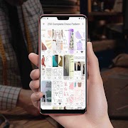 250 완전한 드레스 패턴 포스터