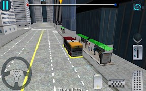 3D City driving - Bus Parking ảnh chụp màn hình 2