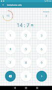 Multiplication tables स्क्रीनशॉट 3