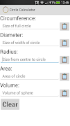 Circle Calculator Affiche