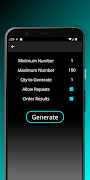 Random Number Generator ảnh chụp màn hình 2