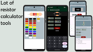 برنامه‌نما Electronics Circuit Calc Pro عکس از صفحه