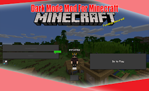 برنامه‌نما Dark Mode Mod For Minecraft عکس از صفحه