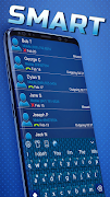 Smart Blue Keyboard poster