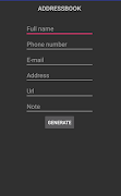 برنامه‌نما QR Code Scanner  & Generator عکس از صفحه