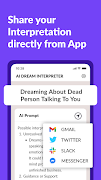 Dream Meaning Interpreter App captura de pantalla 3