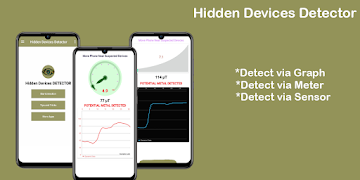 برنامه‌نما Hidden Devices Detector & bug detector عکس از صفحه