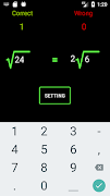 Simplify Square Root Practice পোস্টার