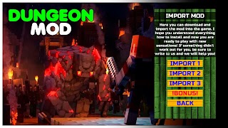 Dungeons Mod for Minecraft PE 스크린샷 3