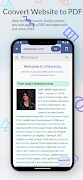 PDF Tools:Web2PDF, Merge,Split स्क्रीनशॉट 2