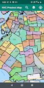 NYC Precinct Map تصوير الشاشة 1