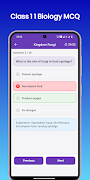 Class 11 Biology MCQ ภาพหน้าจอ 7