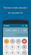 برنامه‌نما Simple Calculator عکس از صفحه