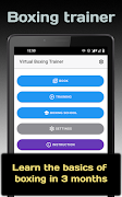 برنامه‌نما Virtual Boxing Trainer عکس از صفحه