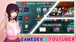 GameDev LiTuber Simulator 포스터