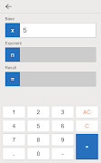Exponent Calculator اسکرین شاٹ 4