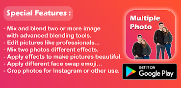 Multiple Photo Blender : Double Exposure 2021 スクリーンショット 1