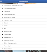 Calendar Cursuri poster