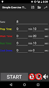 Simple Exercise Timer پوسٹر