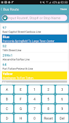 Washington DC Bus Tracker screenshot 2