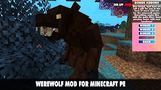 Werewolf Mod for Minecraft PE ảnh chụp màn hình 3