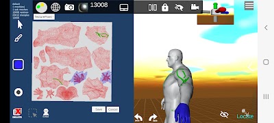 d3D Sculptor - 3D modeling स्क्रीनशॉट 5
