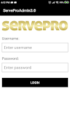 ServePro Admin syot layar 1