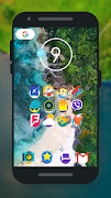 برنامه‌نما X Back - Icon Pack عکس از صفحه