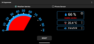 DS Hygrometer -Humidity Reader ภาพหน้าจอ 1