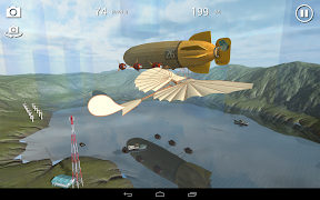 Glider Flight Simulator Ekran Görüntüsü 1