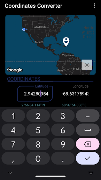 1 Schermata Coordinates Converter