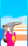 완벽한 커피 컵 스택 3D 스크린샷 4