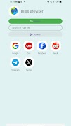Bliss Browser syot layar 3