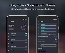 Greyscale - Substratum Theme screenshot 3