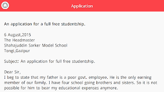 English Application Writing स्क्रीनशॉट 4