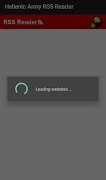 برنامه‌نما HellenicArmy RSS Reader Plugin عکس از صفحه