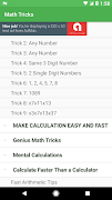 Math Tricks 스크린샷 2