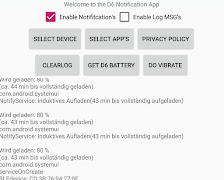D6 Notification imagem de tela 1