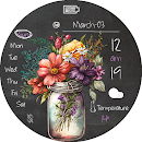 BFF118- Blackboard Art Flower APK