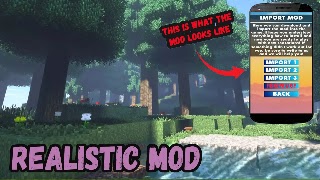 Realistic Mod For Minecraft PE capture d'écran 4