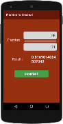 Fraction Math Converter स्क्रीनशॉट 1