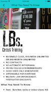 برنامه‌نما LBs Circuit Training عکس از صفحه