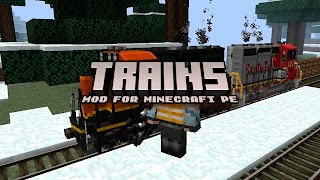 Train Mod for Minecraft PE ảnh chụp màn hình 2