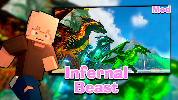 Infernal Beast: MCPE Creatures screenshot 4