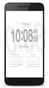 PsPsClock"Zoom" Clock & Cal ภาพหน้าจอ 1